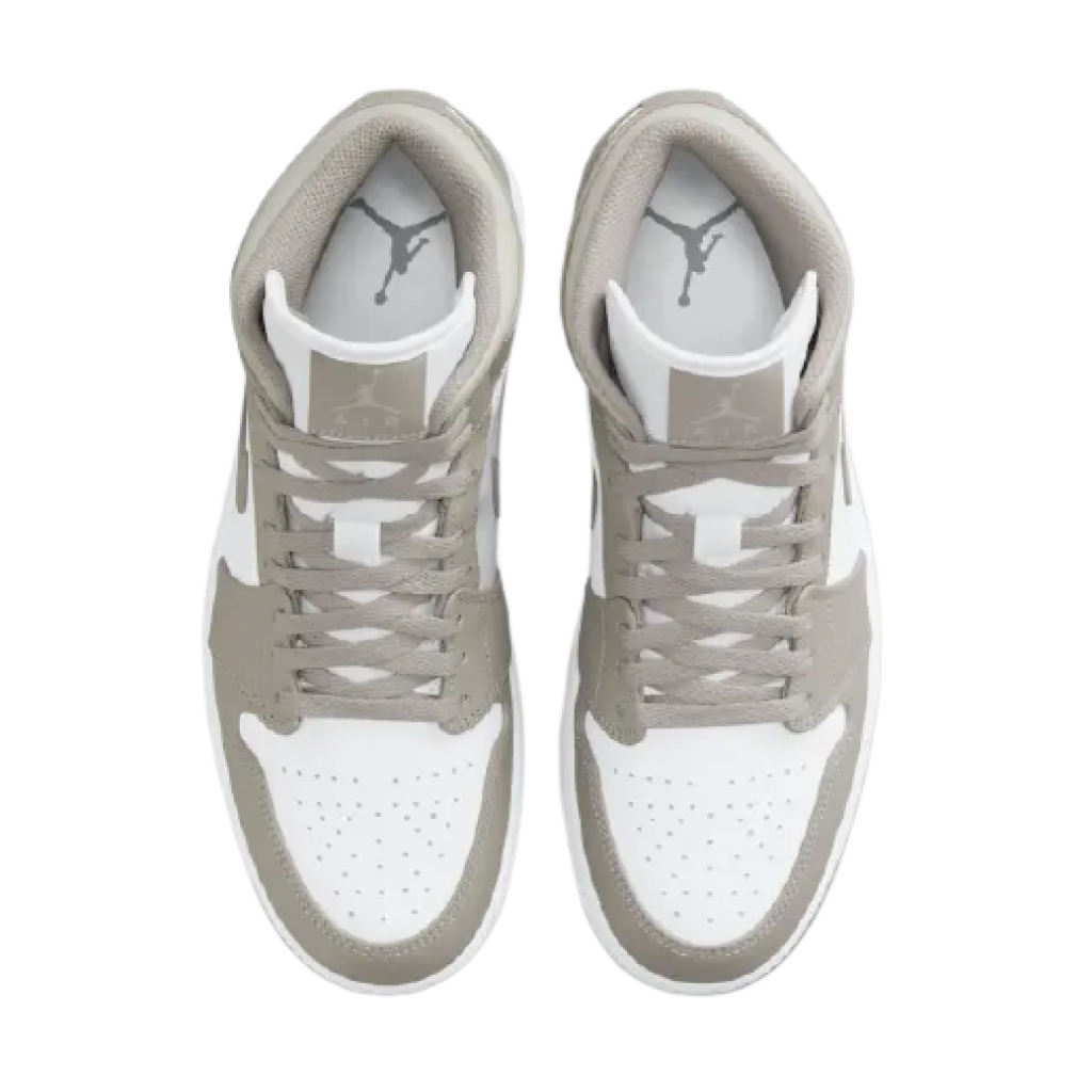 Jordan 1 Mid Linen By Youbetterfly